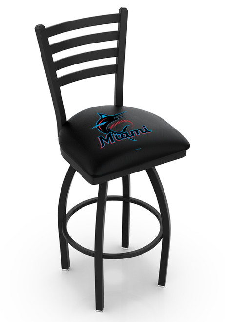 Miami Marlins Swivel Bar Stool
