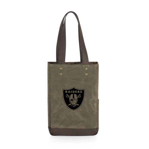 Las Vegas Raiders 2 Bottle Insulated Wine Cooler Bag