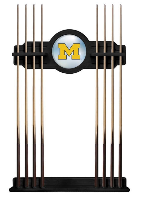 Michigan Wolverines Pool Cue Rack