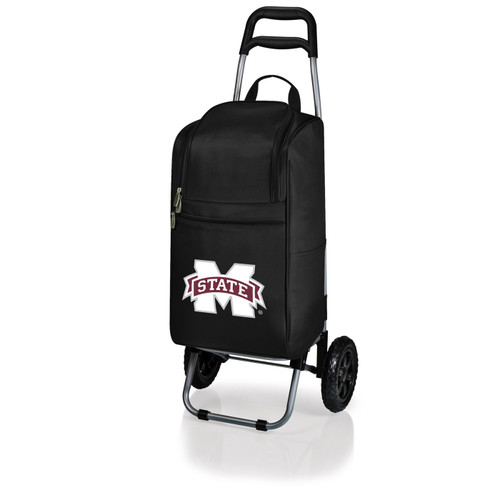 Mississippi State Bulldogs Black Cart Cooler