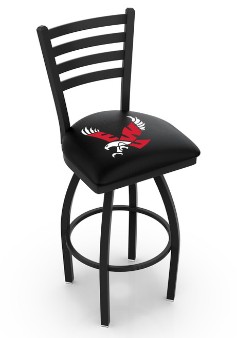 Eastern Washington Eagles Swivel Bar Stool with Ladder Style Back