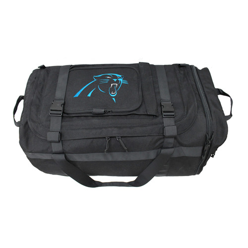 NFL Carolina Panthers Expandable Military Duffel