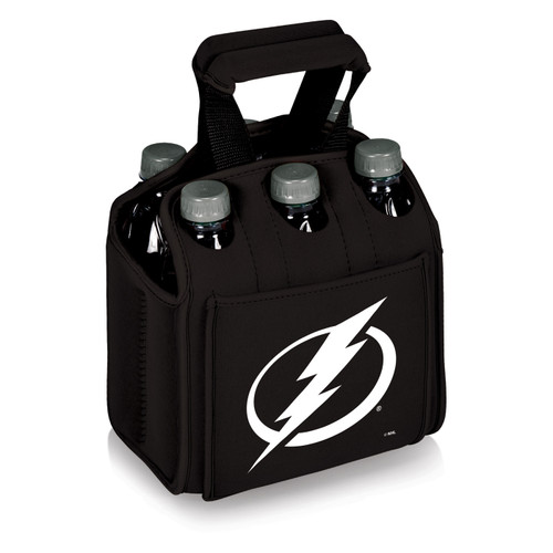 Tampa Bay Lightning Black Six Pack Cooler Tote