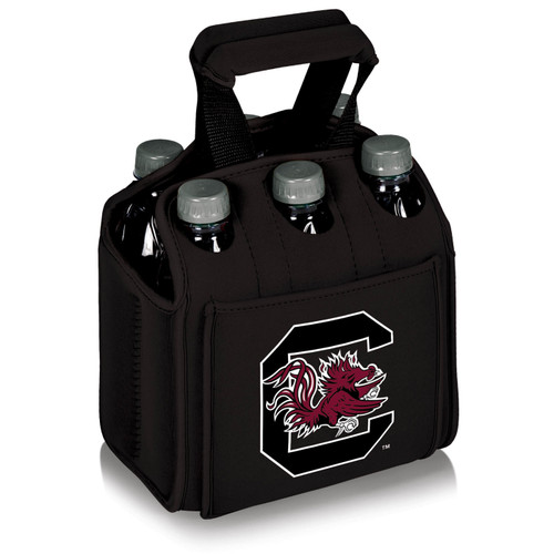 South Carolina Gamecocks Black Six Pack Cooler Tote