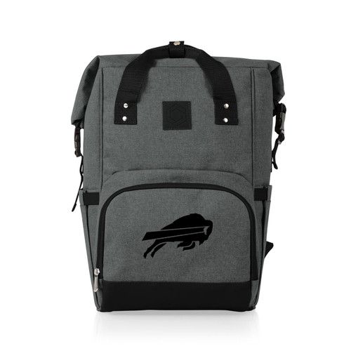 Buffalo Bills On The Go Roll-Top Cooler Backpack