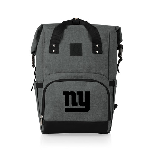 New York Giants On The Go Roll-Top Cooler Backpack