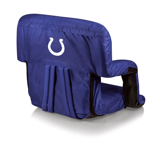 Indianapolis Colts Navy Ventura Portable Outdoor Recliner