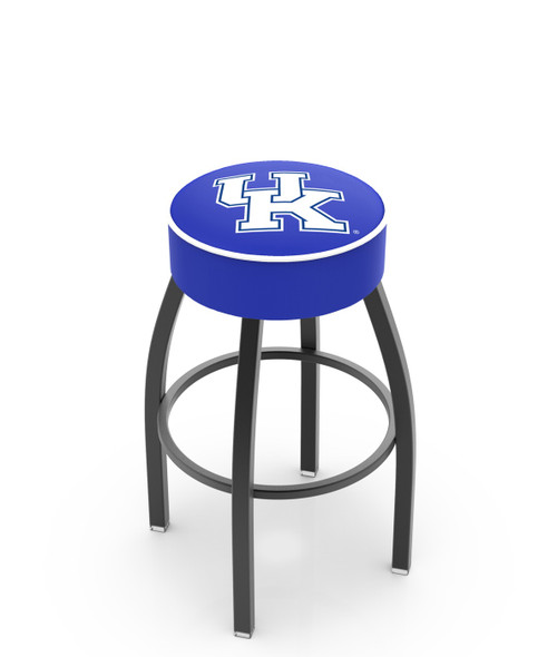 Kentucky Wildcats NCAA Black Base Swivel Bar Stool