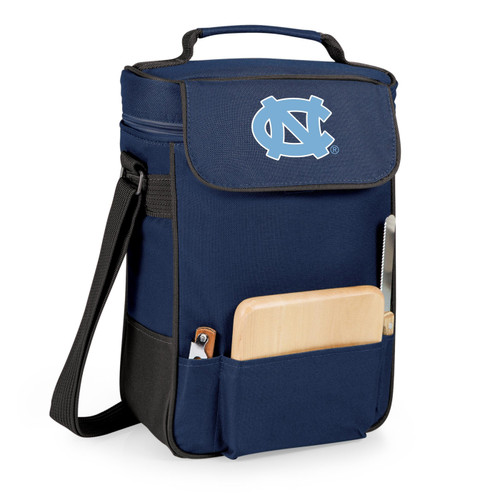 North Carolina Tar Heels Navy Duet Insulated Wine Bag