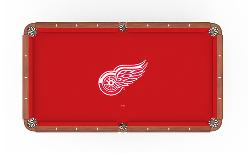 Detroit Red Wings Pool Table Cloth