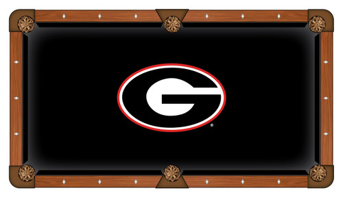 Georgia Bulldogs Pool Table Cloth