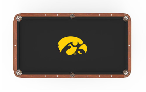 Iowa Hawkeyes Pool Table Cloth