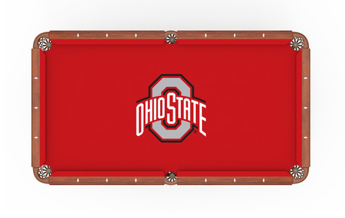 Ohio State Buckeyes Pool Table Cloth