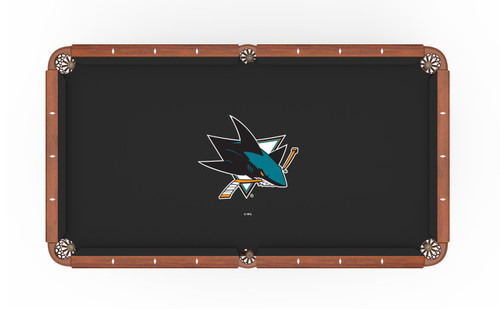 San Jose Sharks Pool Table Cloth