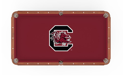 South Carolina Gamecocks Pool Table Cloth