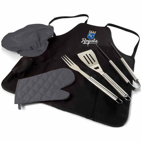 Kansas City Royals BBQ Apron Tote Set