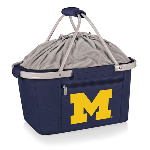 Michigan Wolverines Navy Metro Picnic Basket