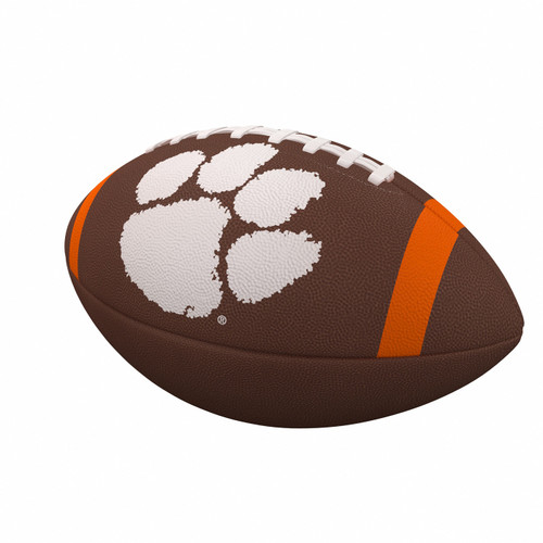 Clemson Tigers Team Stripe Official Size Composite Football