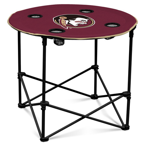 Florida State Seminoles Round Folding Table