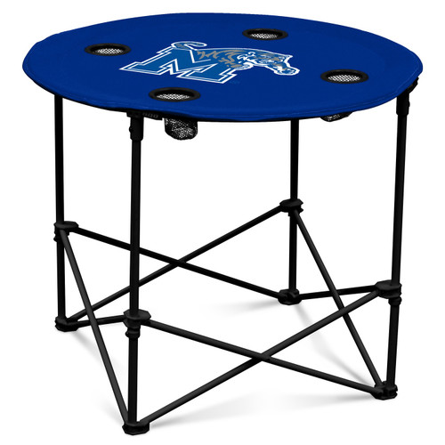 Memphis Tigers Round Folding Table