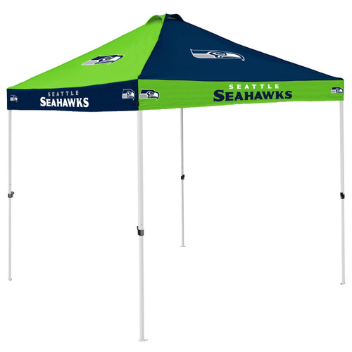 Seattle Seahawks 9' x 9' Checkerboard Tailgate Canopy Tent
