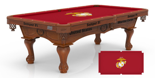 U.S. Marine Corps Pool Table