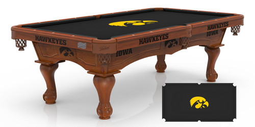 Iowa Hawkeyes Pool Table