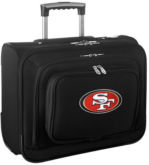 San Francisco 49ers Rolling Laptop Overnighter Bag