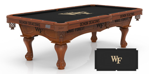 Wake Forest Demon Deacons Pool Table