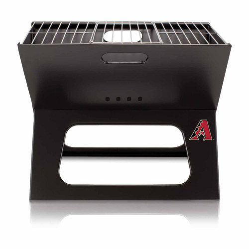 Arizona Diamondbacks Black Portable Charcoal X-Grill