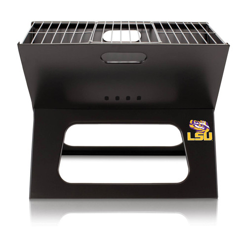 LSU Tigers Portable Charcoal X-Grill