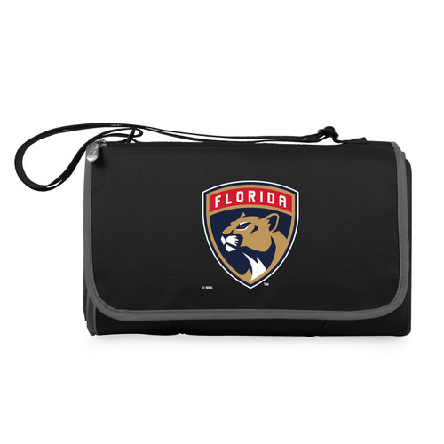 Florida Panthers Black Blanket Tote