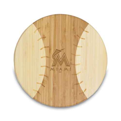 Miami Marlins Homerun Cutting Board