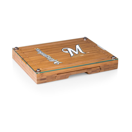 Milwaukee Brewers Concerto Bamboo Cutting Board