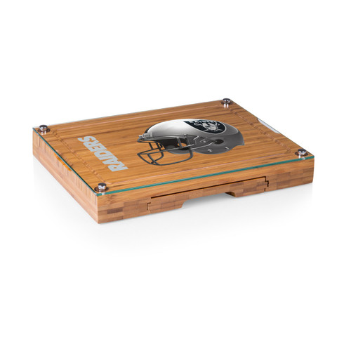 Las Vegas Raiders Concerto Bamboo Cutting Board