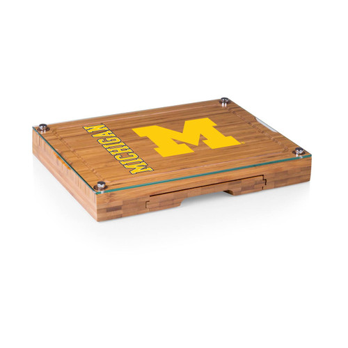 Michigan Wolverines Concerto Bamboo Cutting Board