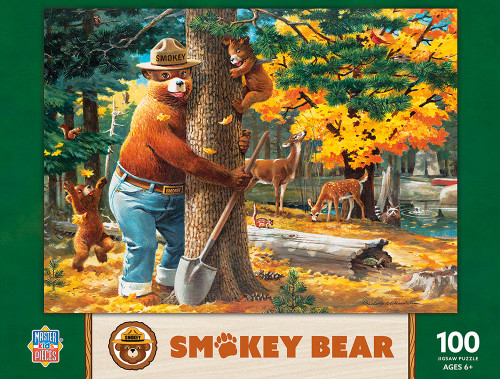 Smokey Bear 100 Piece Puzzle