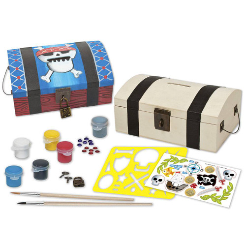 Treasure Chest Wood Paint Kit