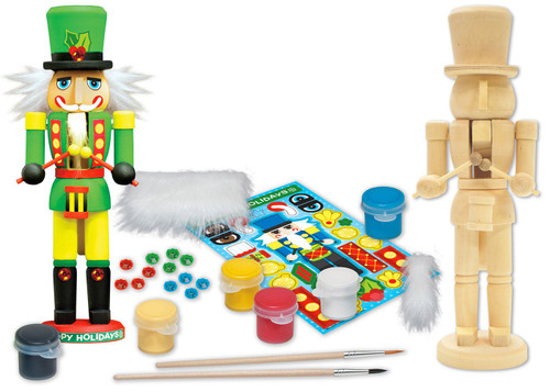 Nutcracker Drummer Wood Paint Kit