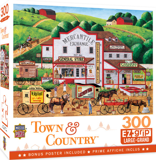 Town & Country Morning Deliveries 300 Piece EZ Grip Puzzle