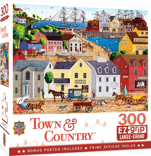 Town & Country Home Port 300 Piece EZ Grip Puzzle