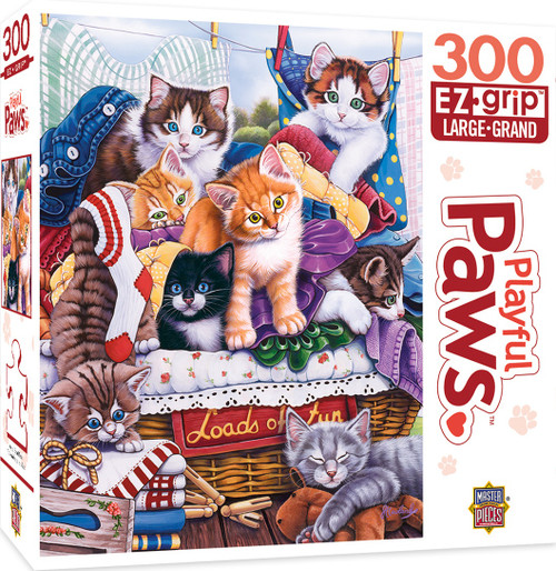Playful Paws Loads of Fun 300 Piece EZ Grip Puzzle