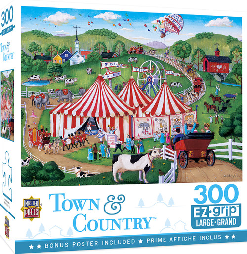 Town & Country Jolly Time Circus 300 Piece EZ Grip Puzzle