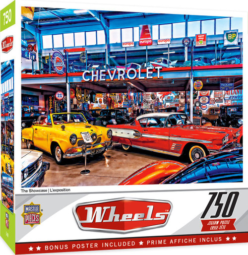 Wheels The Showcase 750 Piece Puzzle