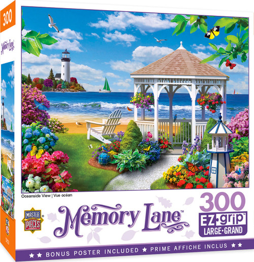 Memory Lane Oceanside View 300 Piece EZ Grip Puzzle