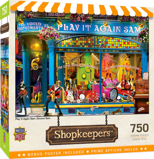 Shopkeepers Play It Again Sam 750 Piece Puzzle