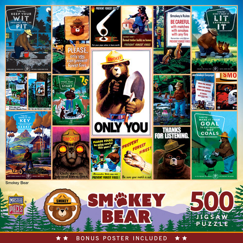 Smokey Bear 550 Piece Puzzle