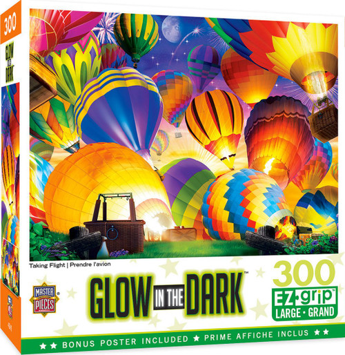 Glow in the Dark Taking Flight 300 Piece EZ Grip Puzzle