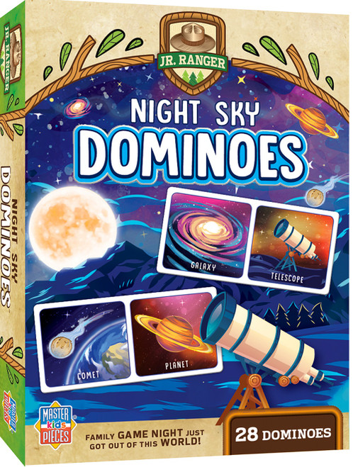 JR Ranger Night Sky Kids Dominoes