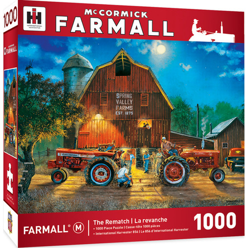 Farmall Case IH Horse Power 1000 Piece Panoramic Puzzle - Sports Unlimited